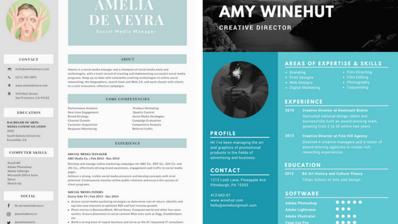 resume background tips