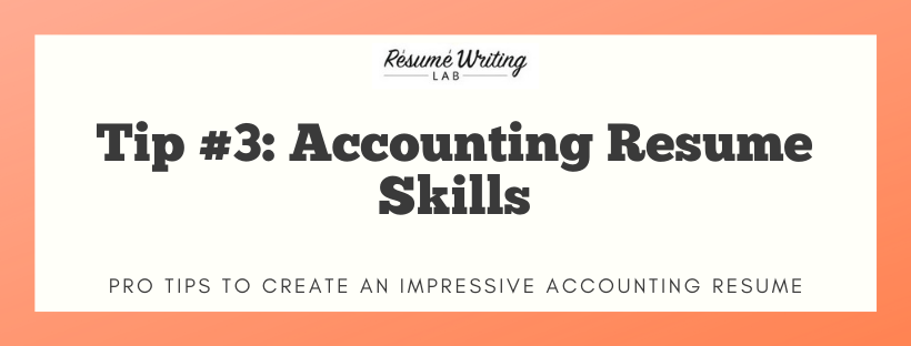 Accounting Resume Skills