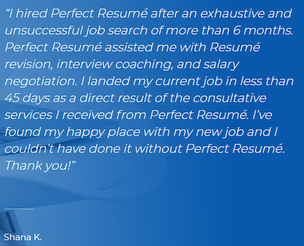 resume writing dallas