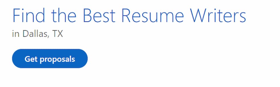 professional resume writers dallas