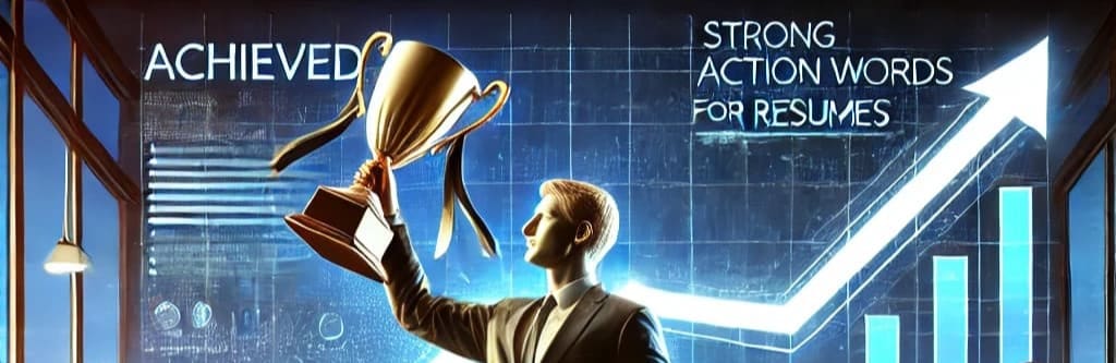 achieved action verb for resume
