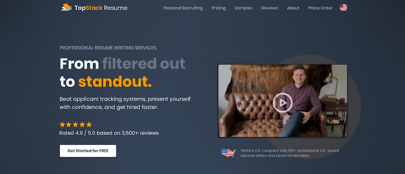 topstack resumes hospitality resume writers