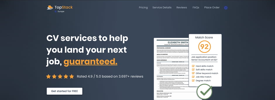 TopStackResume Canada